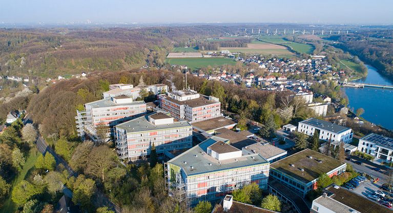 Luftaufnahme Fachklinik Rhein/Ruhr in Essen-Kettwig