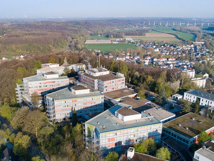 Luftaufnahme Fachklinik Rhein/Ruhr in Essen-Kettwig