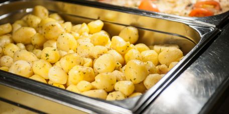 Gnocchi in Edelstahlbehälter