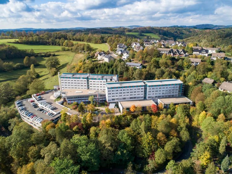 Luftaufnahme Klinik Reichshof