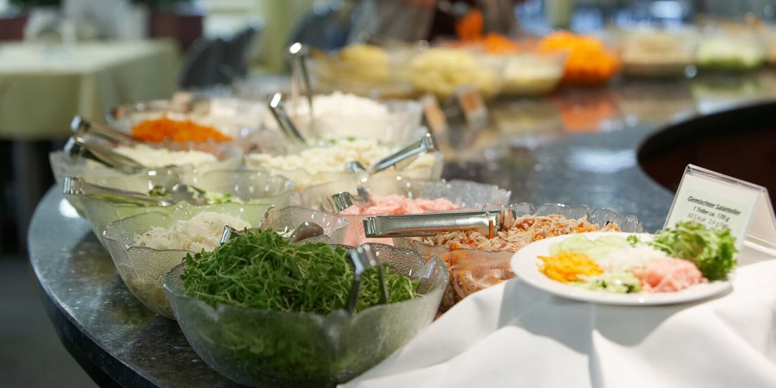 Buffetschilder und Speisepläne